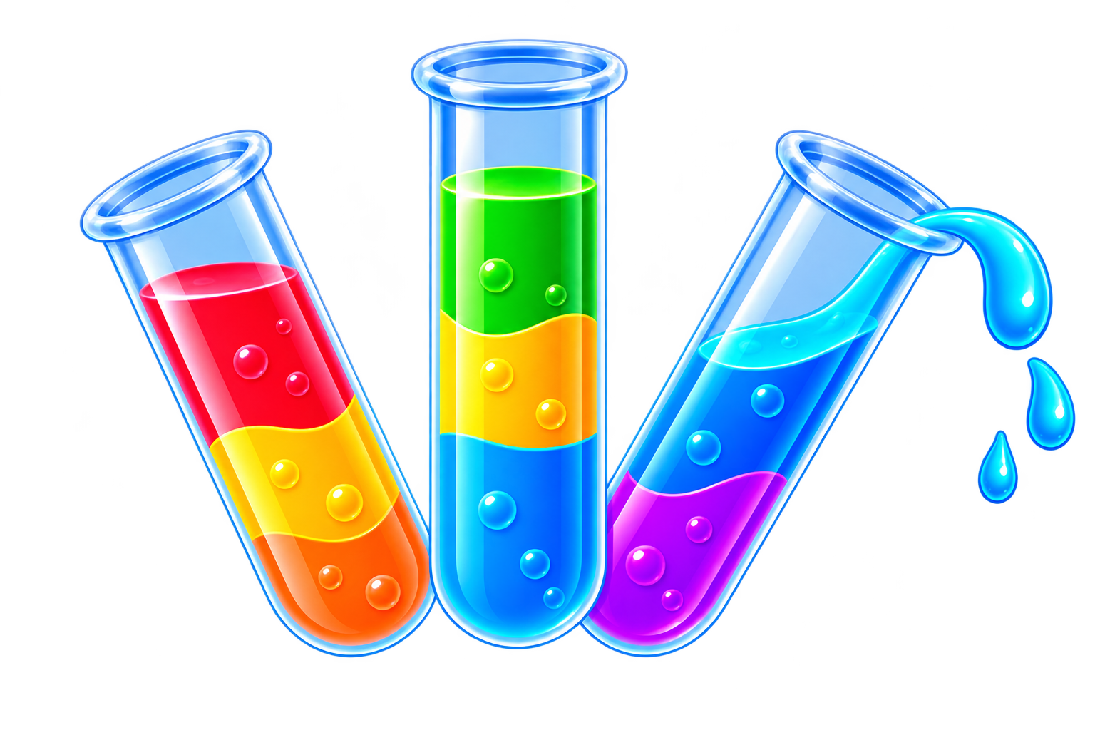 Sorted water bottles